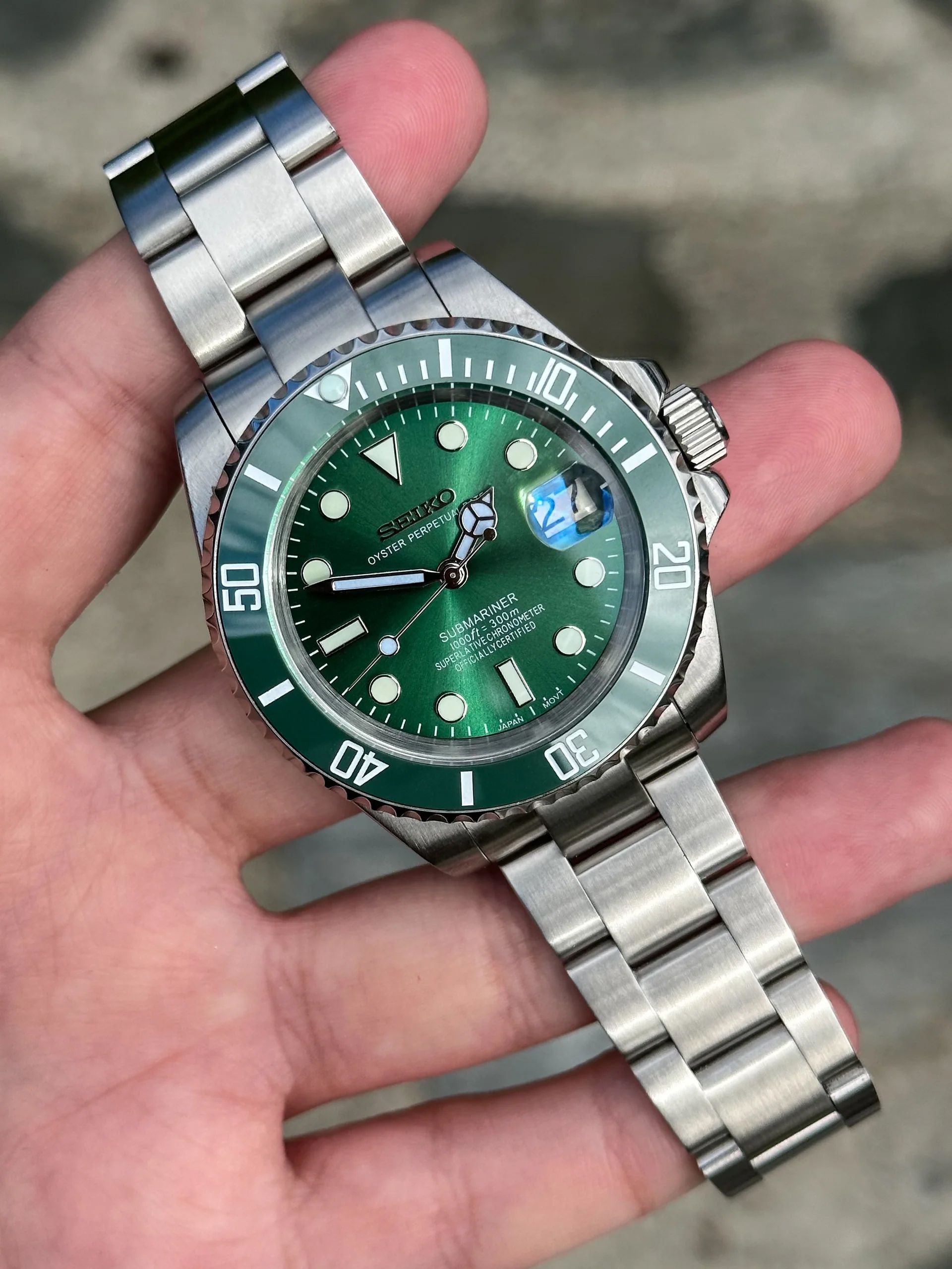 Marinetime Verde Steel