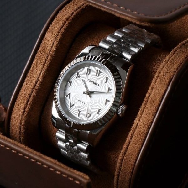 Meridian Fluted Silver Arabic